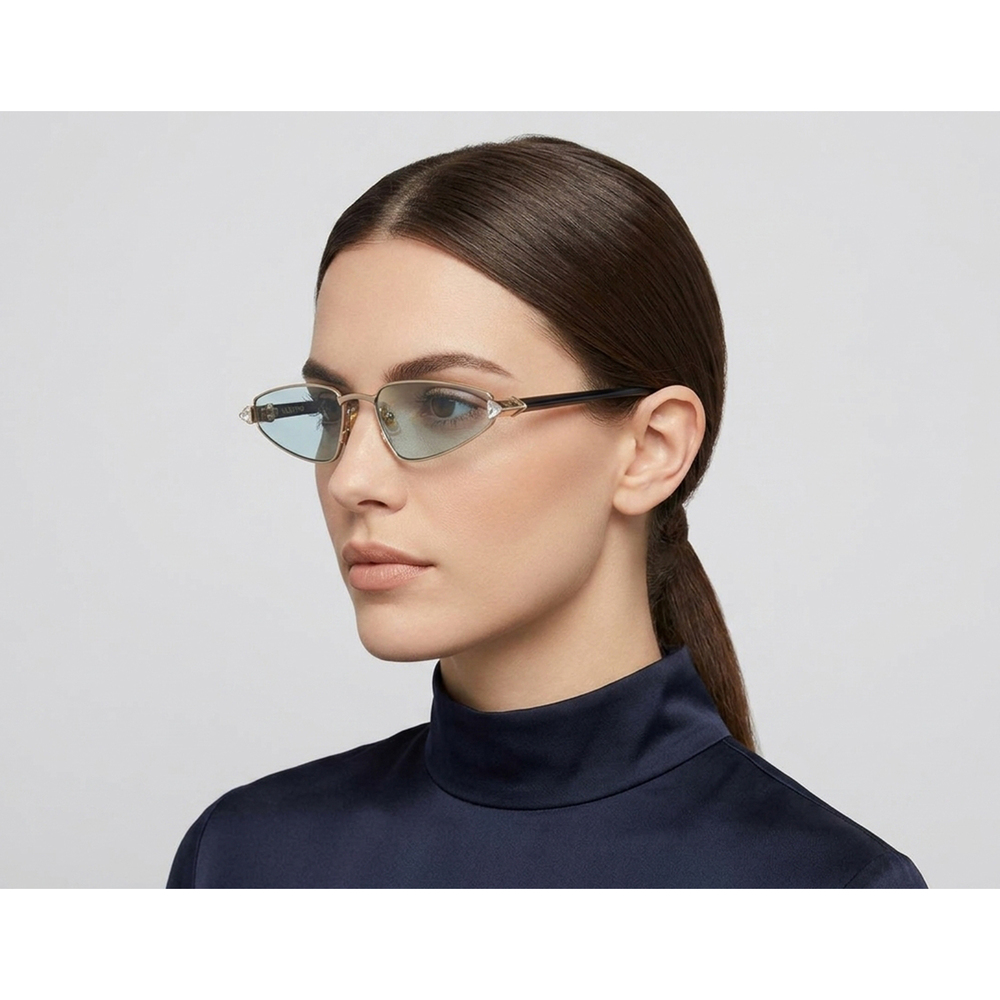 Valentino VG0035S Sunglasses 3 Gold Black Metal